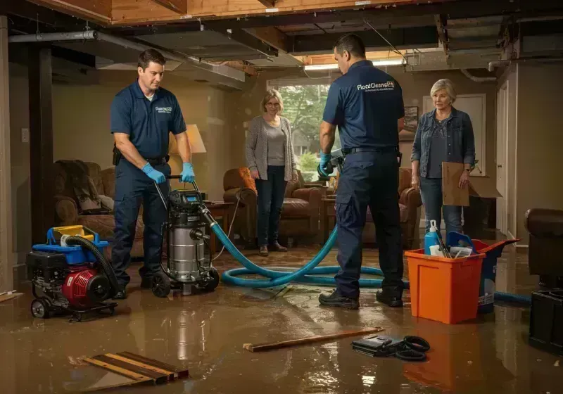 Basement Water Extraction and Removal Techniques process in Clarendon Hills, IL