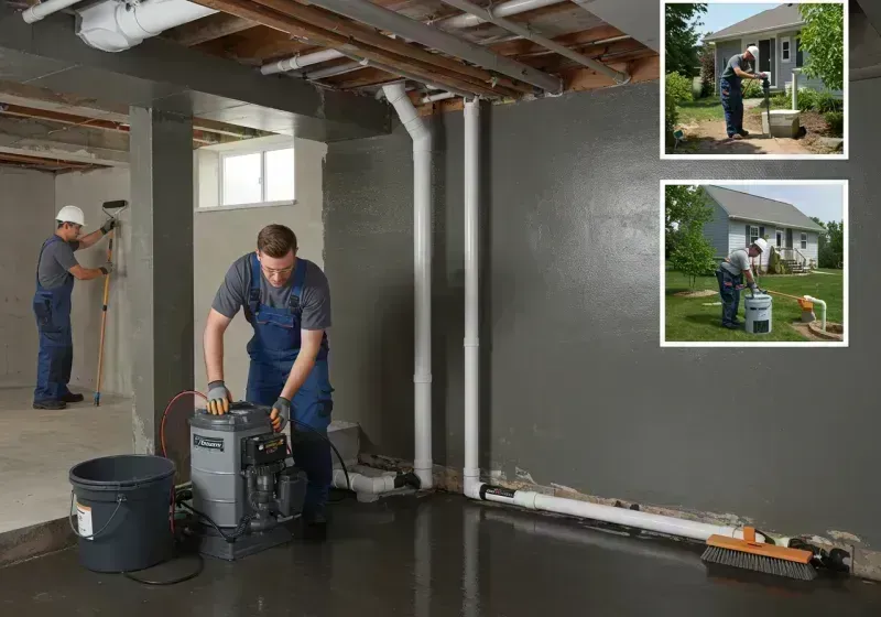 Basement Waterproofing and Flood Prevention process in Clarendon Hills, IL